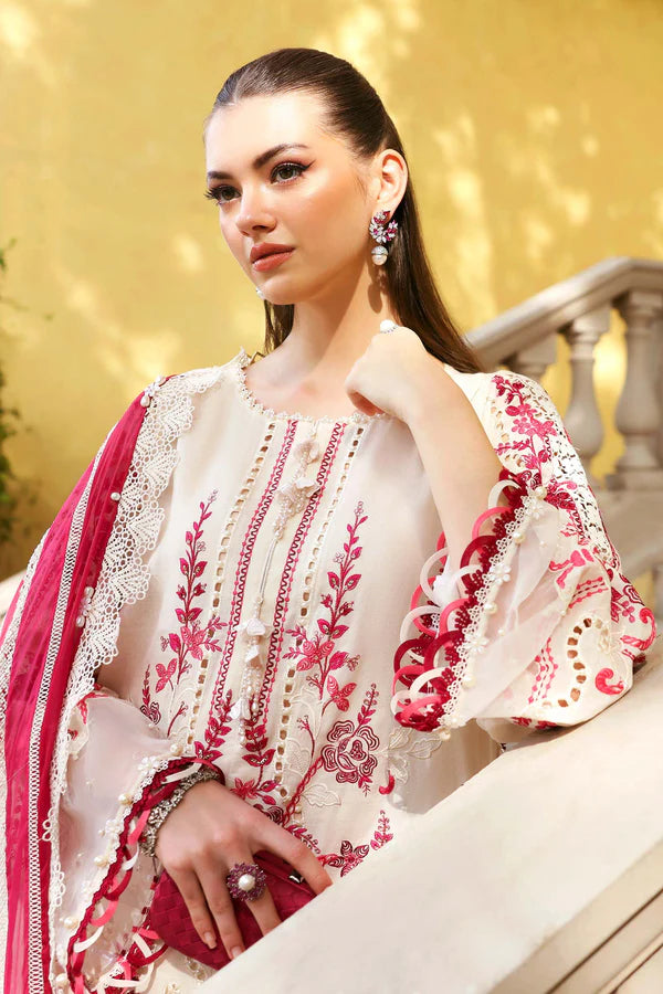 Embroidered Jacquard Lawn Suit