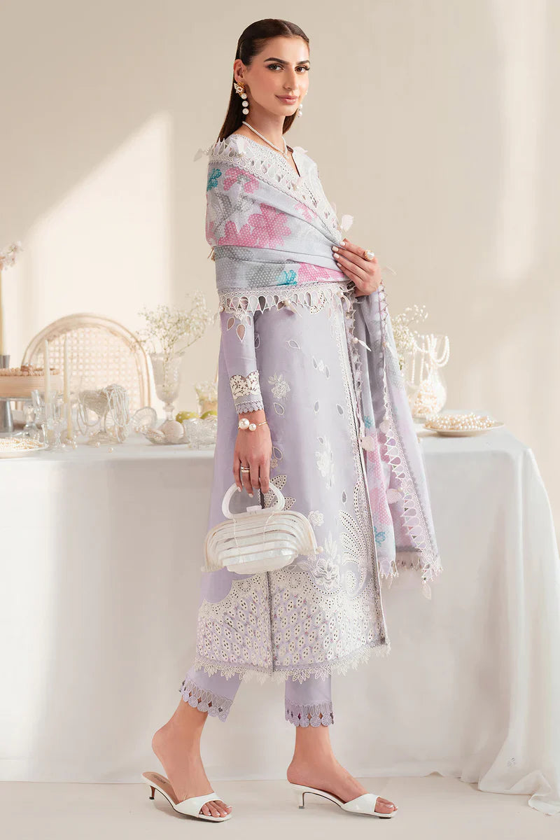 EMBROIDERED DOBBY LAWN IL'25-D06