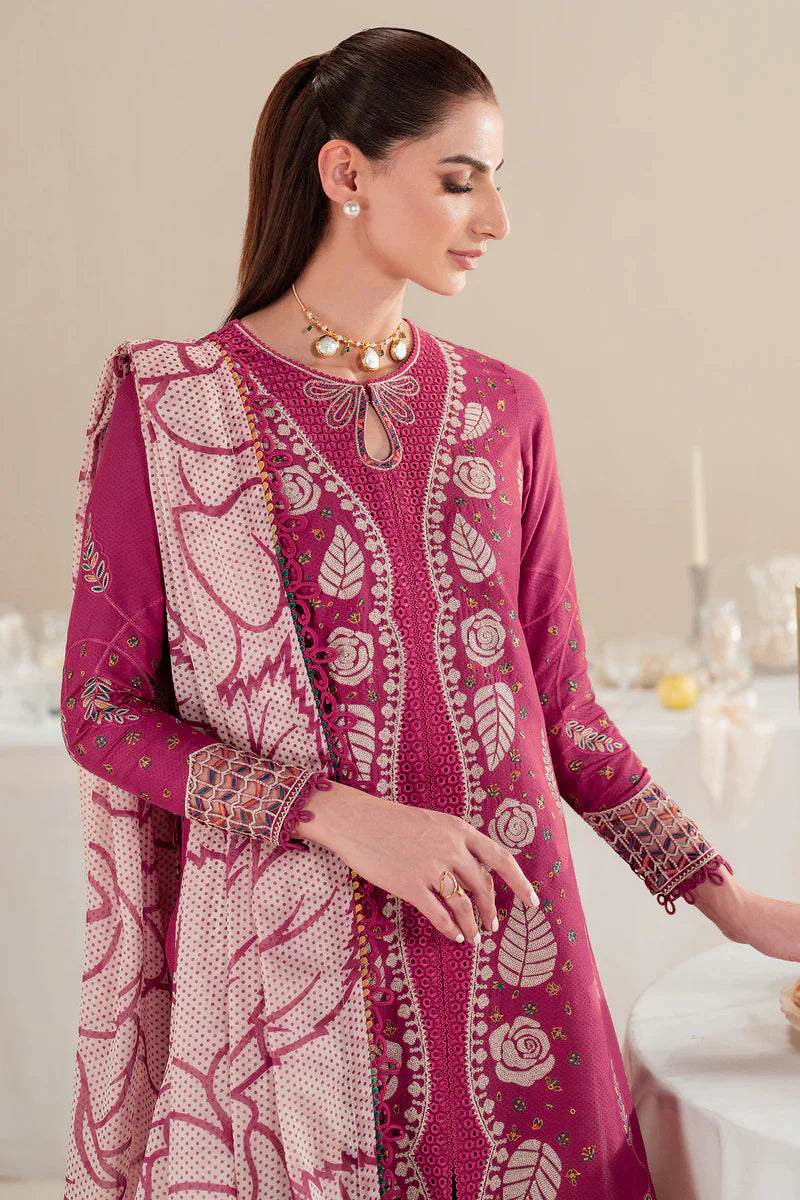 EMBROIDERED DOBBY LAWN IL'25-D05