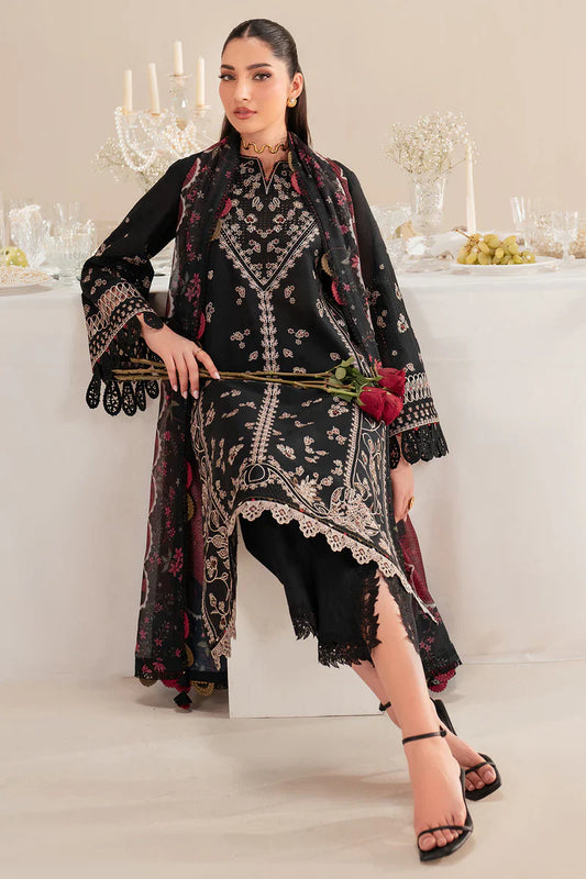EMBROIDERED LAWN IL'25-D07