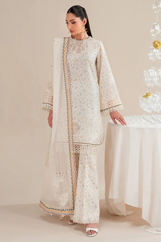 EMBROIDERED LAWN IL'25-D09
