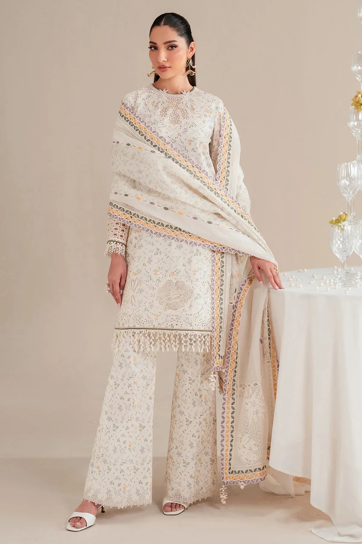 EMBROIDERED LAWN IL'25-D09