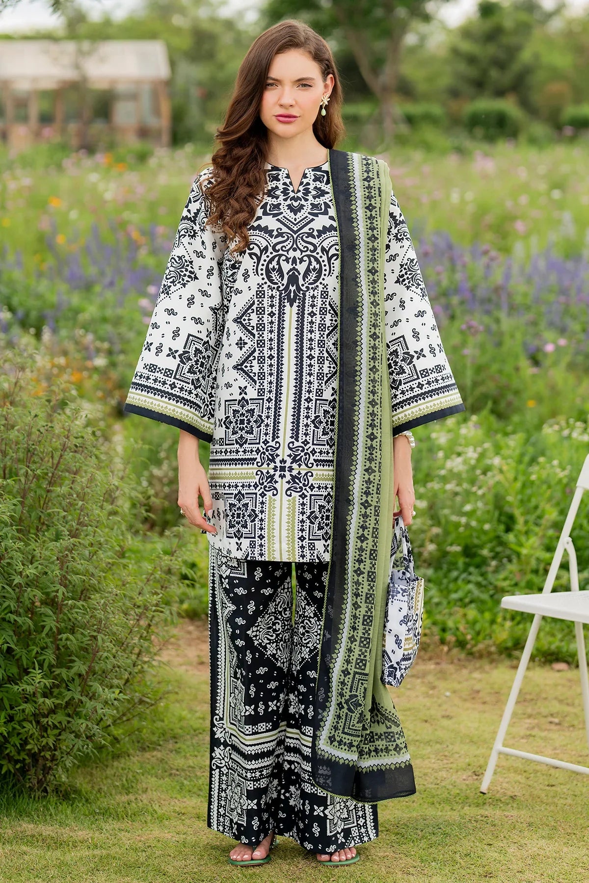 DIGITAL PRINTED LAWN USE-9237