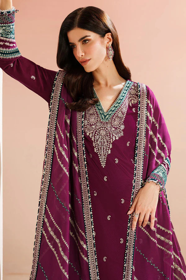 Embroidered Velvet Formal VVF D-6