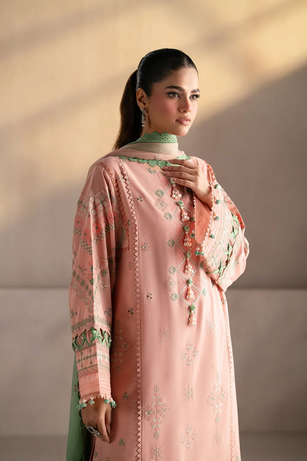 EMBROIDERED SUIT