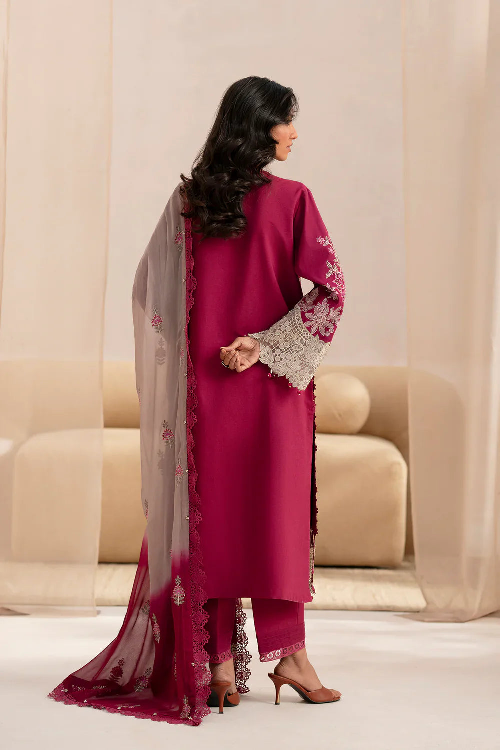 EMBROIDERED SUIT