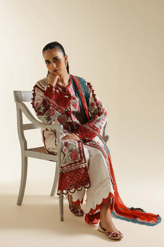 EMBROIDERED SUIT