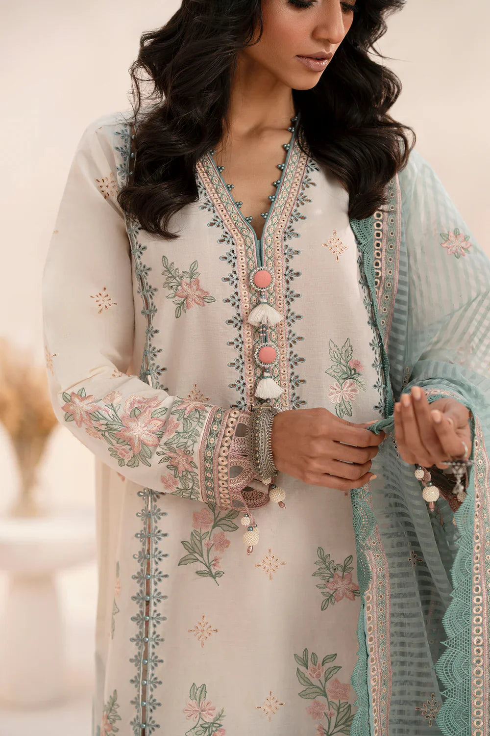 EMBROIDERED SUIT
