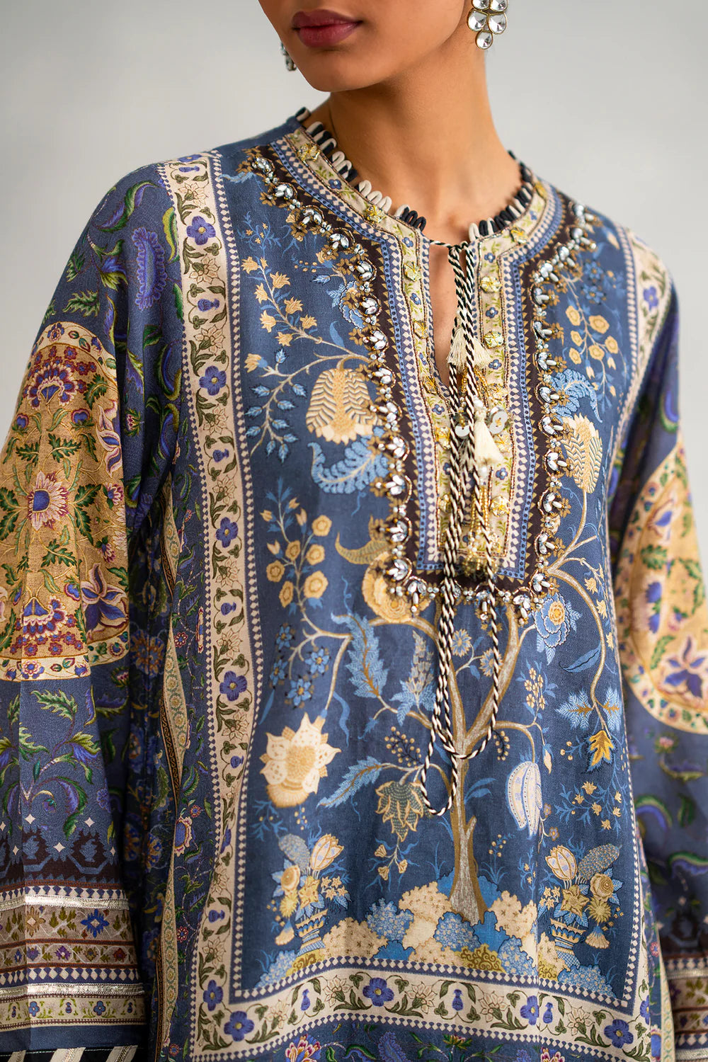 EMBROIDERED KAFTAN