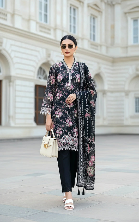 PRINTED LAWN DUPATTA KOMAL LAWN