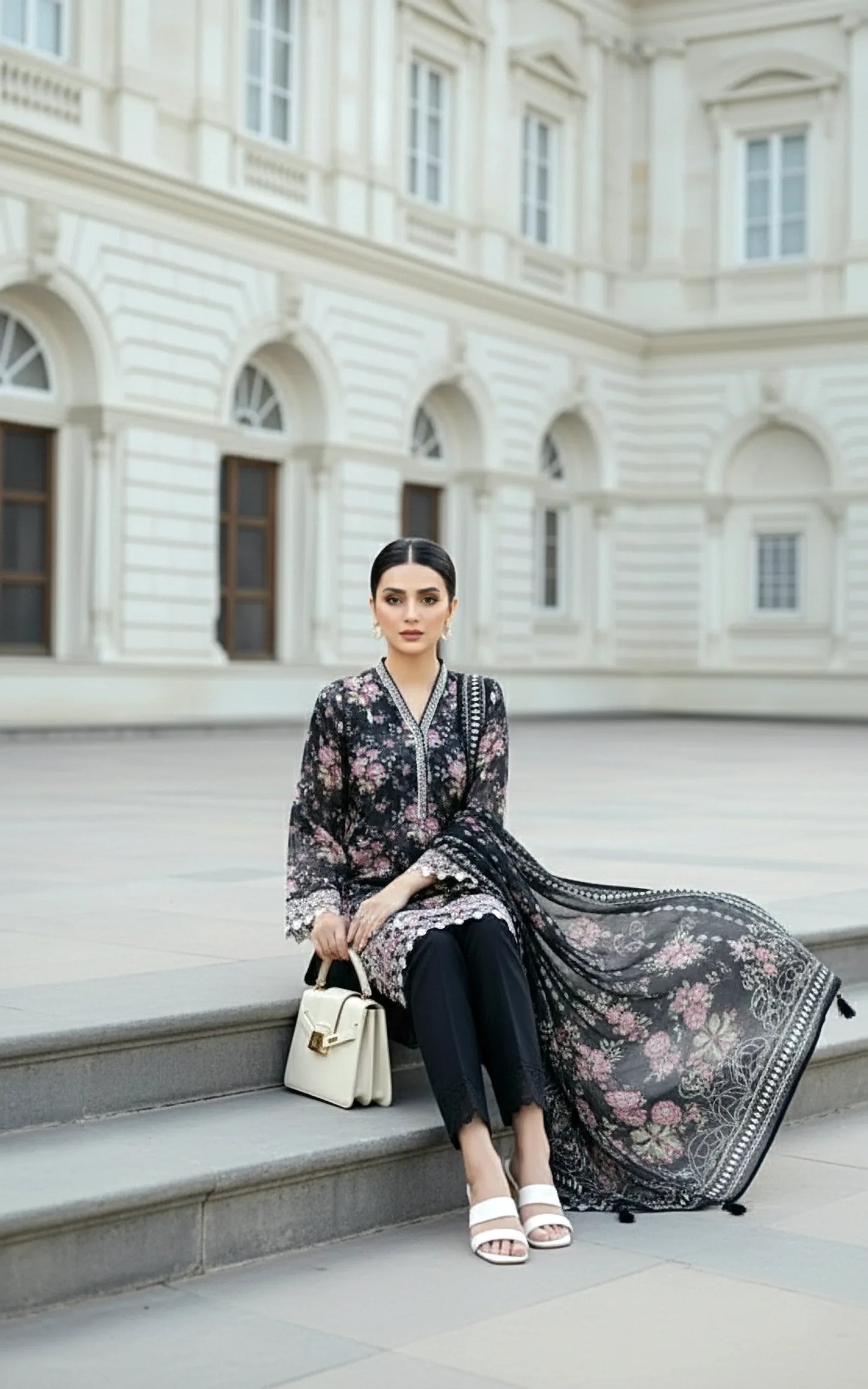 PRINTED LAWN DUPATTA KOMAL LAWN