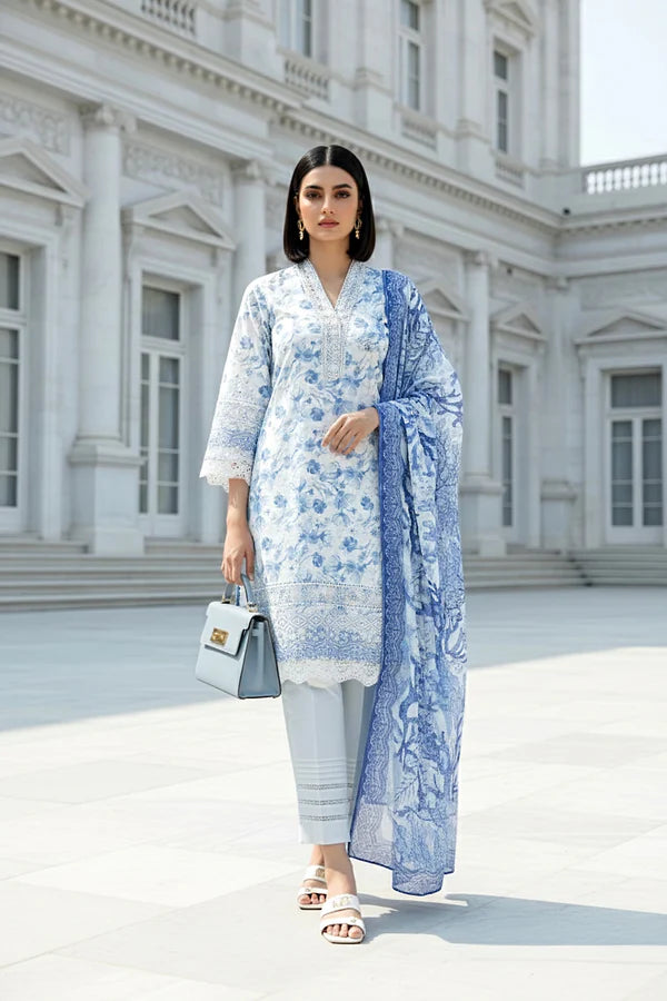 PRINTED LAWN DUPATTA KOMAL LAWN