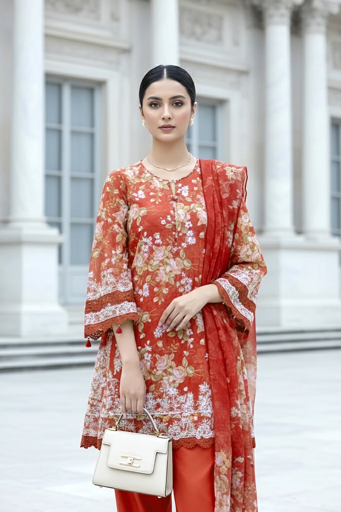 PRINTED CHIFFON DUPATTA KOMAL LAWN