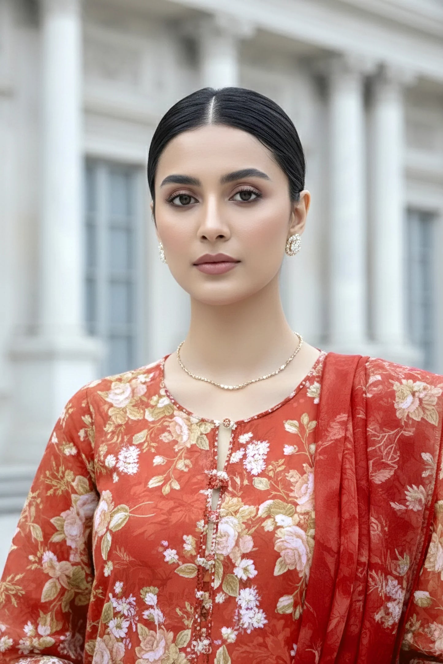 PRINTED CHIFFON DUPATTA KOMAL LAWN