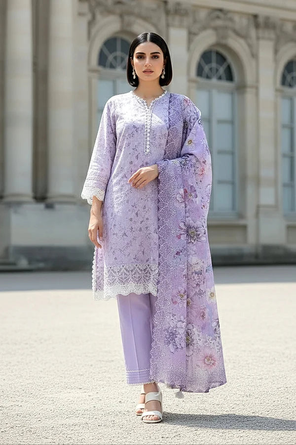PRINTED LAWN DUPATTA KOMAL LAWN