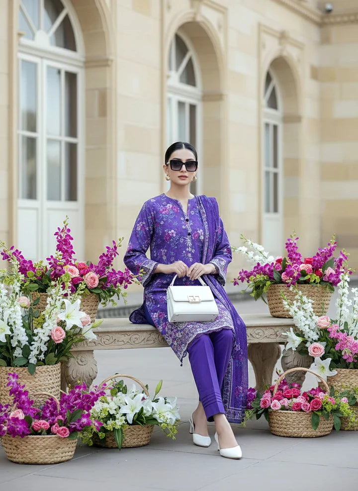 PRINTED LAWN DUPATTA KOMAL LAWN