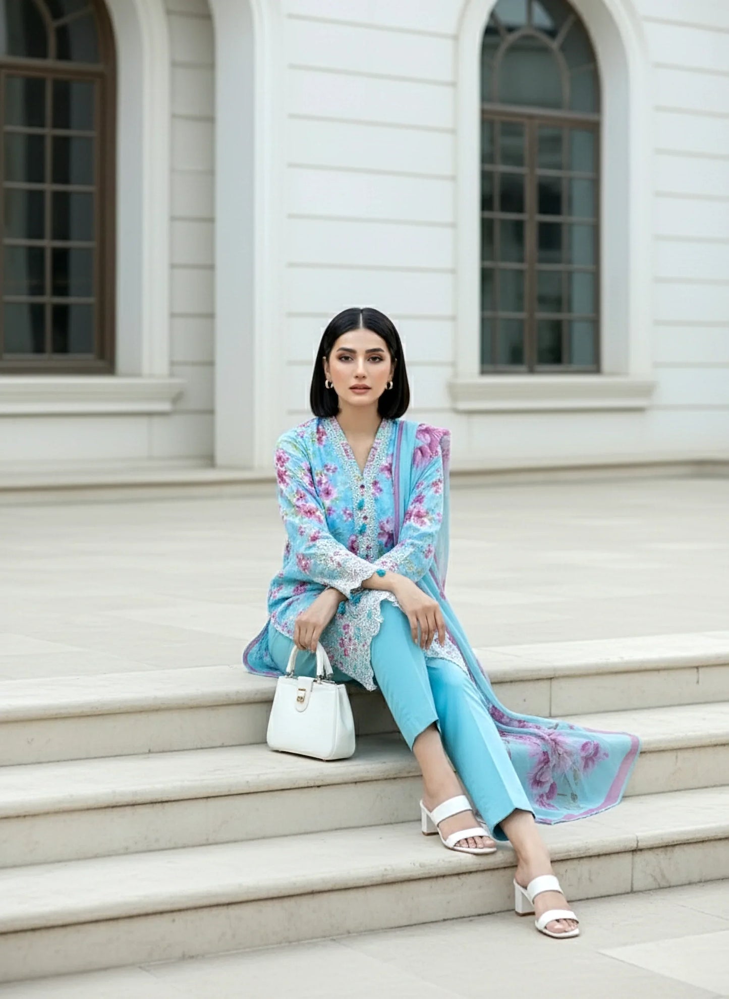 PRINTED CHIFFON DUPATTA KOMAL LAWN
