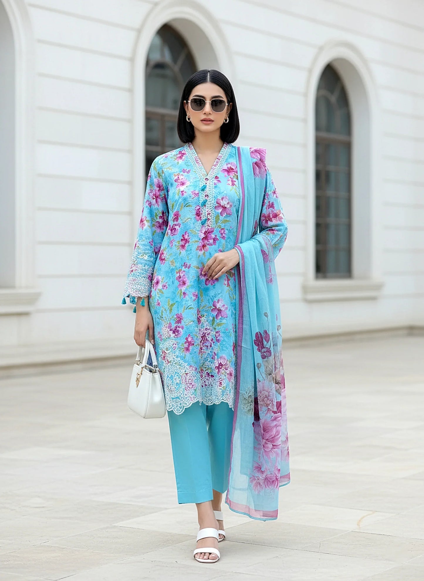 PRINTED CHIFFON DUPATTA KOMAL LAWN