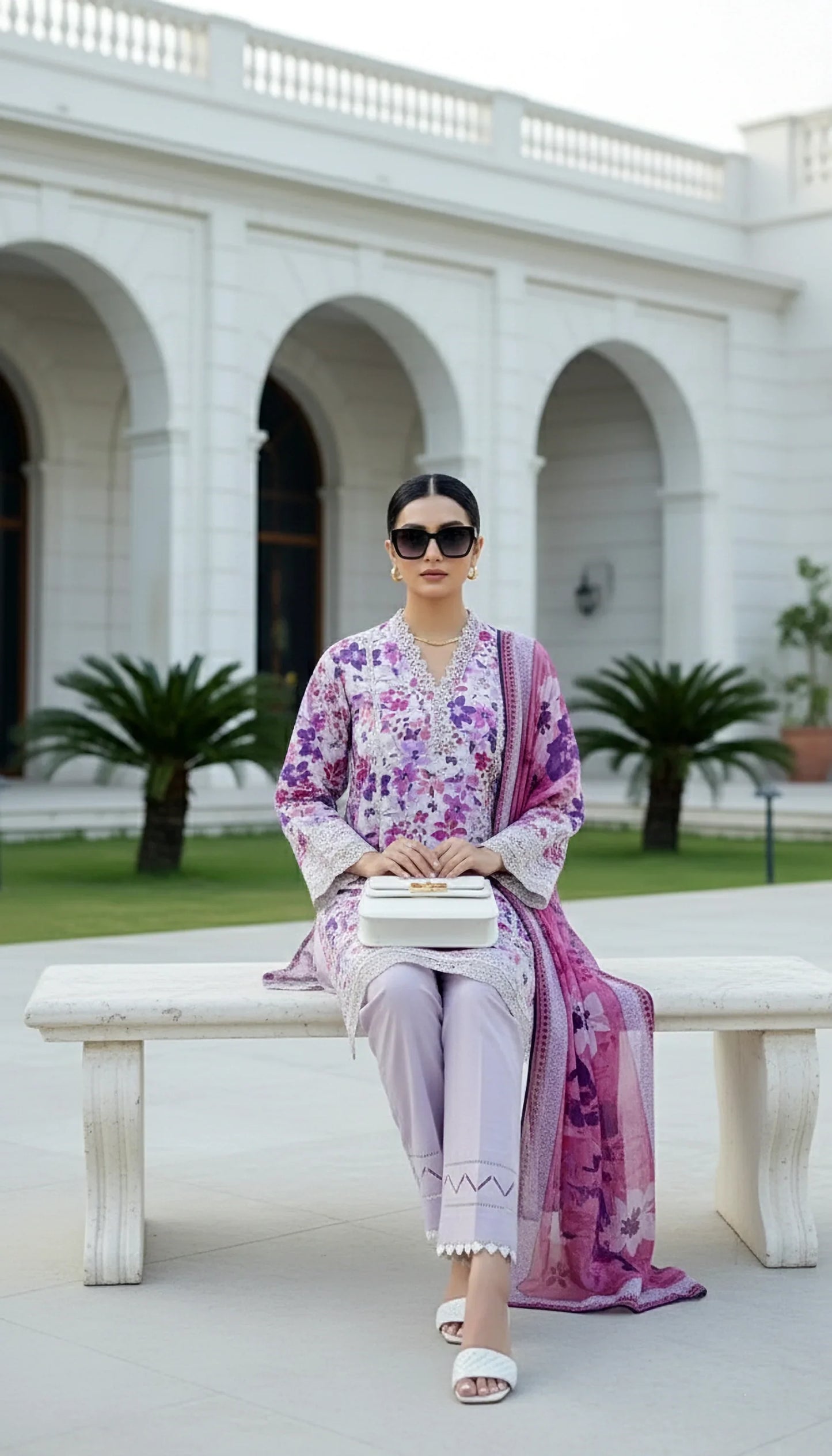 PRINTED CHIFFON DUPATTA KOMAL LAWN
