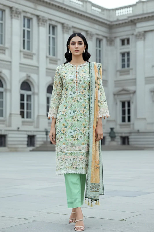 PRINTED LAWN DUPATTA KOMAL LAWN