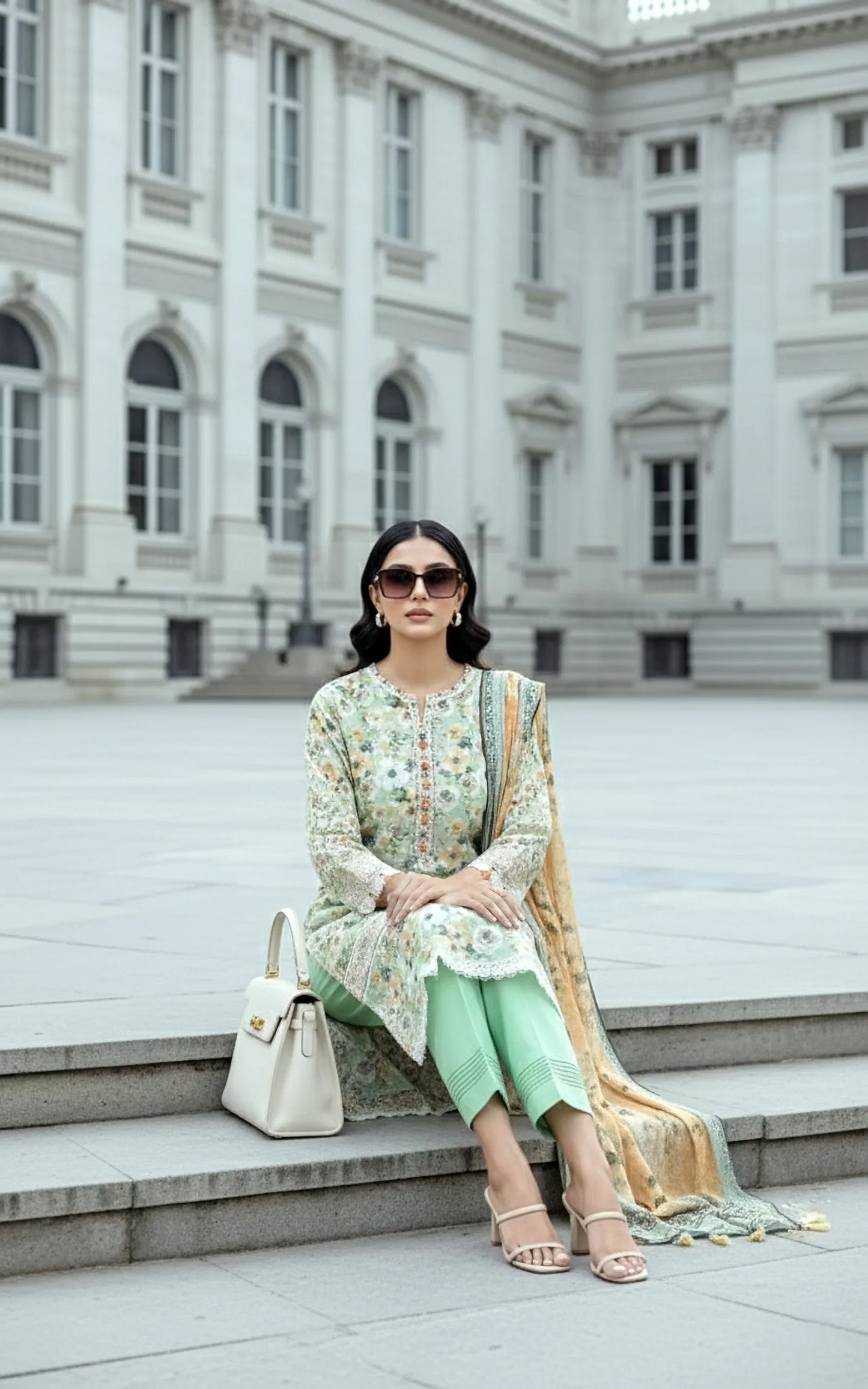 PRINTED LAWN DUPATTA KOMAL LAWN