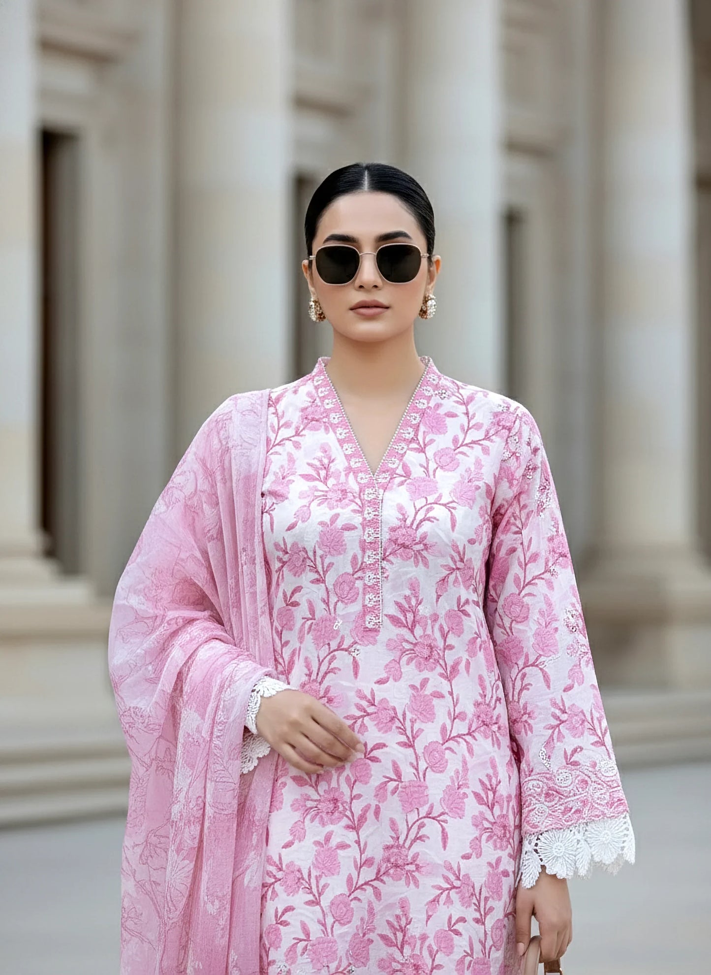 PRINTED CHIFFON DUPATTA KOMAL LAWN