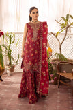 NKG-09 EMBROIDERED LAWN (Style B) Gharara