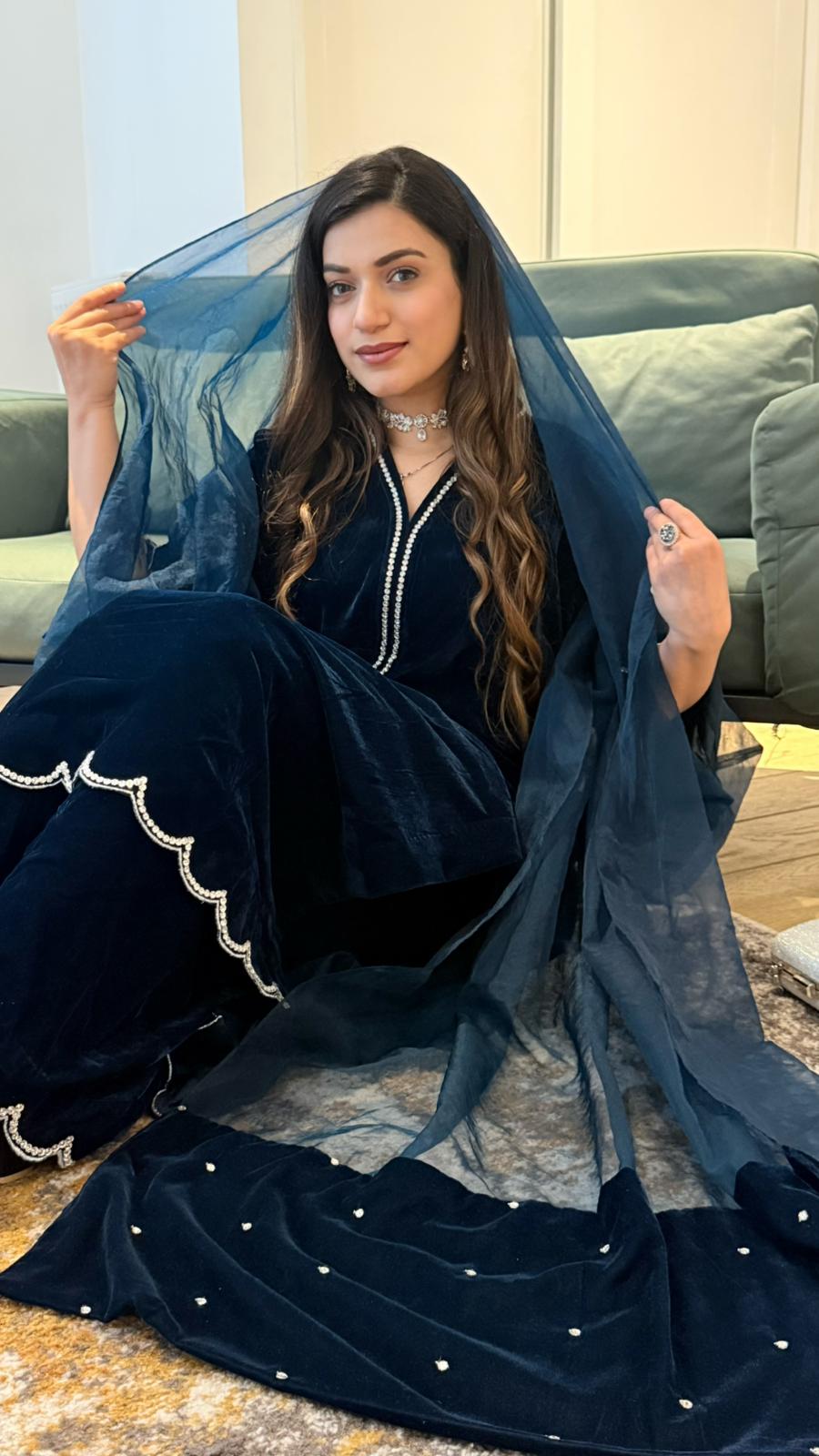 The velvet stone set
