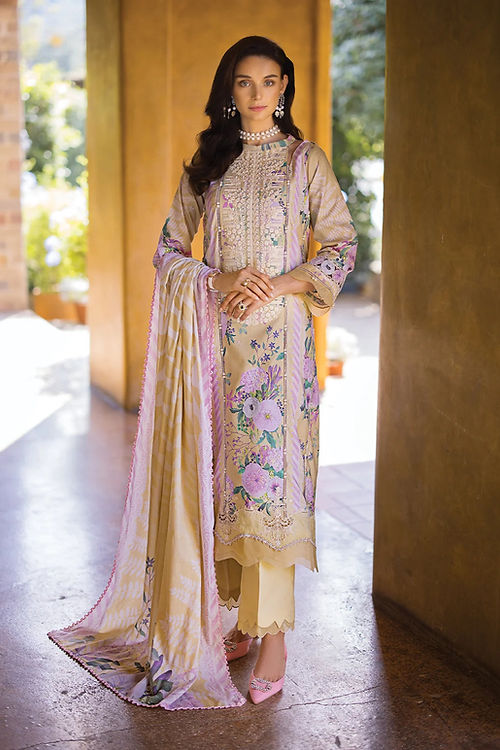 Elaf Print Chikankari