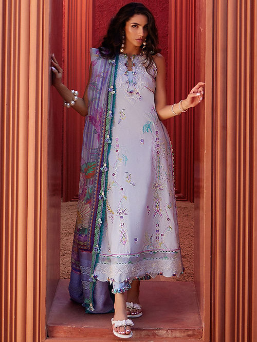 Farah Talib Aziz Luxury Lawn Suay