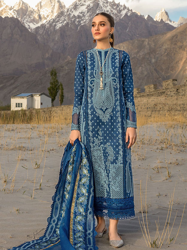 Crimson Lawn / Saira Shakira Lawn
