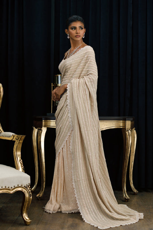 EMBROIDERED SAREE Design Code: 8060