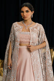 ORGANZA EMBROIDERED JACKET WITH SKIRT Design Code: 7799.2