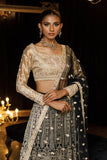 EMBROIDERED BLOUSE WITH LEHENGA Design Code: 8064