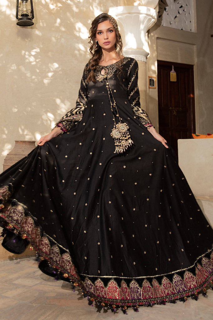 Sateen CST-506-Black and burnt Gold