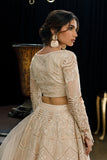 ORGANZA EMBROIDERED BLOUSE AND SKIRT Design Code: 7941.4