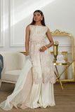 ORGANZA EMBROIDERED DRESS Design Code: 7964