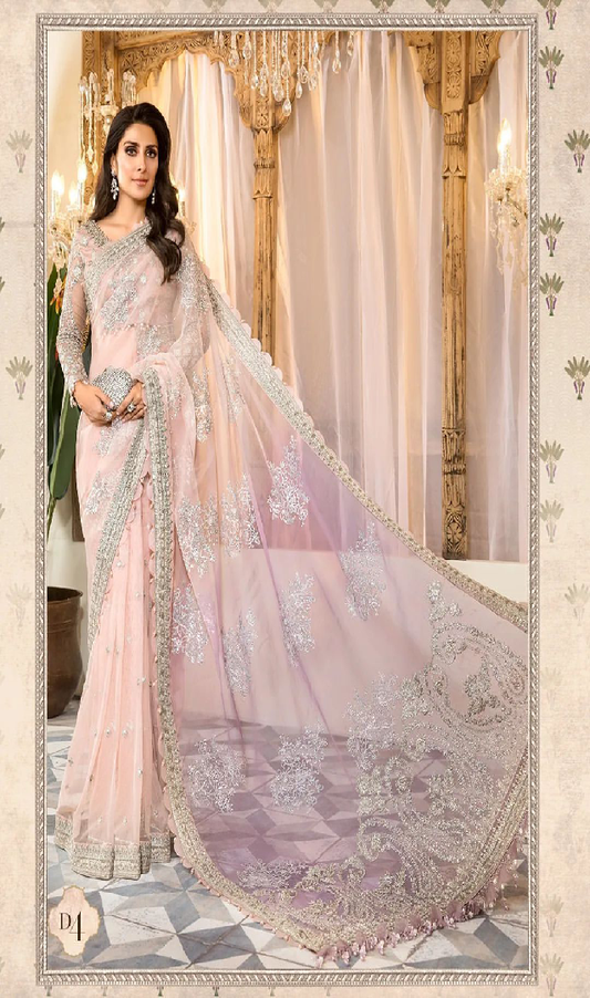 MBROIDERED - Rose Pink and Lilac (BD-2404)